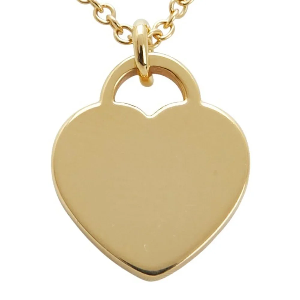 TIFFANY Authentic 18k Gold Heart Necklace - Picture 3 of 9